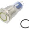 Comutator Anti-Vandalism DPDT 3A 250VAC IP67 Ambra