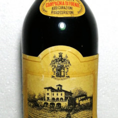 D 1 -vin ROSU CHIANTI CLASSICO, S. LUCIA, DOC, recoltare 1970. CL 72, GR 12,5