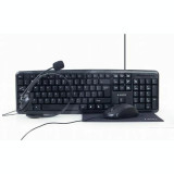 Kit tastatura mouse mousepad si casti GEMBIRD KBS KBS-UO4-01