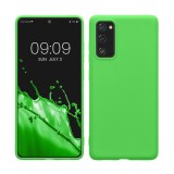 Husa Kwmobile pentru Samsung Galaxy S20 FE, Verde, Silicon, KWM0000121L060C, Carcasa