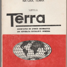 Societatea de Stiinte geografice - Terra - nr. 1 ianuarie-martie 1986