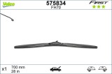 Stergator parbriz Valeo First Hybrid 575834, cauciuc+grafit, tip hibrid, prindere carlig/universal, Toyota Prius Plus/Verso S/Yaris