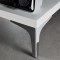 Piciorus metalic , ARGINTIU &ndash; design modern si durabil, inaltime 150mm - Picior mobila ideal pentru mobilier elegant