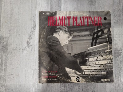 Helmut Plattner.Recital de orga foto
