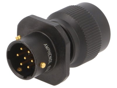 Conector Circular Soclu Mufă 7 PIN Aurit foto
