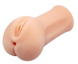 Masturbator Vagin Crazy Bull Modesty, TPR, Natural, 14.6 cm