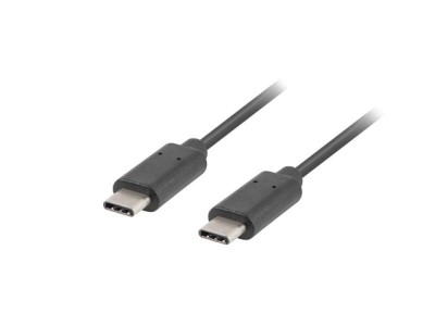 Cablu USB-C M/M 2.0 1 m negru foto