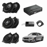 Cumpara ieftin Pachet sistem audio PlugPlay Audison dedicat BMW K4E X4M + Amplificator AF C8.14bit + Conectica dedicata
