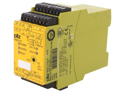 Releu de Siguranță PSWZ X1P 24-240VAC 2IN 5OUT foto