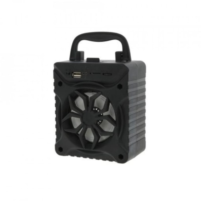 Boxa portabila, cu Bluetooth, USB, TF-card si LED Luminos, microfon incorporat, apeluri hands-free, autonomie functionare 3 ore, raza de actiune 10 m,
