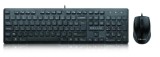 Kit TASTATURA si Mouse DELUX, &quot;KA150U&quot;, cu fir, 105 taste format standard,