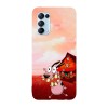 Husa compatibila cu Oppo Find X3 Lite model Courage the cowardly dog farm house, Silicon, TPU, Viceversa, Transparent, Carcasa