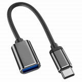 Adaptor Cablu Audio USB Type-C la mufa USB 3.0, Mic si Portabil