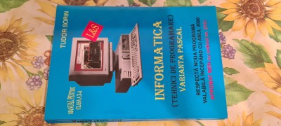 Tudor Sorina manual informatica clasa X Pascal foto