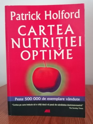 Patrick Holford, Cartea nutriției optime foto