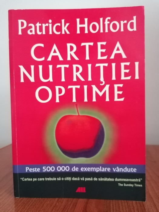 Patrick Holford, Cartea nutriției optime