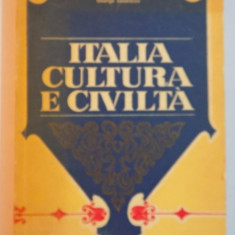 ITALIA CULTURA E CIVILTA di GEORGE LAZARESCU , SECONDA EDIZIONE RIVEDUTA