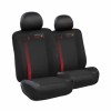 Huse scaun fata Oracle Red Bull Racing set de 6 piese Negru/Rosu Garage AutoRide