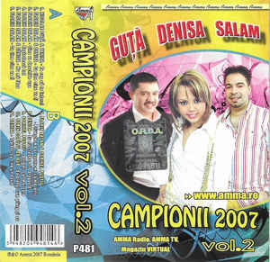 Casetă audio Campionii 2007 Vol.2, originală foto