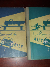 MANUAL DE AUTOMOBILE VOL I,II 1960 foto