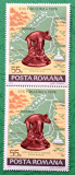 TIMBRE ROMANIA MNH LP919/1976 1600 ani atestare oraș Buzau -Serie &icirc;n pereche