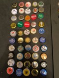 N66 Lot 50 bucati diferite capace de bere si suc, pentru colectie sau proiecte