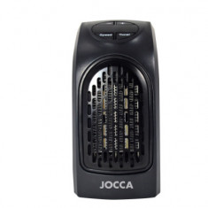 Mini aeroterma electrica Jocca, Wireless, Ecran digital, 300W, Negru