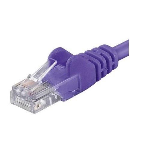 Patchcord UTP RJ45-RJ45 Cat.6, 0.5m, violet, &quot;UTP-6-0.5-V&quot; (timbru verde 0.08 lei) (timbru verde 0.08 lei)