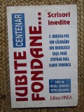Iubite Fondane, scrisori inedite