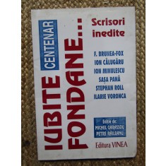 Iubite Fondane, scrisori inedite