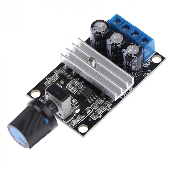 Controler pwm DC 10A 5v-35V 90W pentru motoare