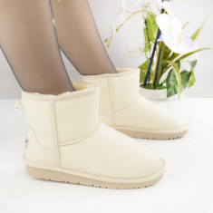 Cizme Tip Ugg De Dama 2298 Bej