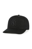 47 brand șapcă de baseball din bumbac MLB New York Yankees culoarea negru, B-FHTCH17GWP-BKB