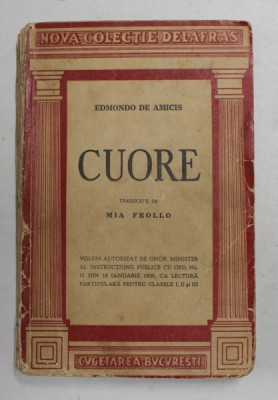 CUORE de EDMONO DE AMICIS , 1942 foto