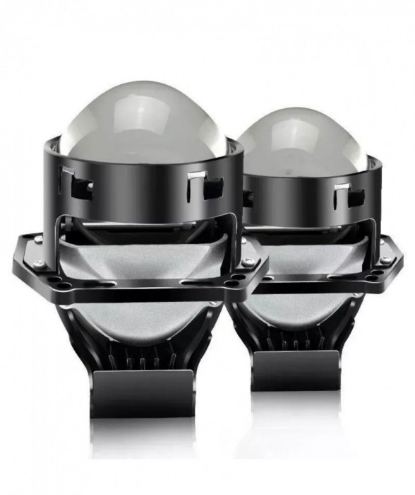 Set 2 x Lupa Far Auto 3 Inch Intelligent LED A99, 120W, Universale, 20000 Lm