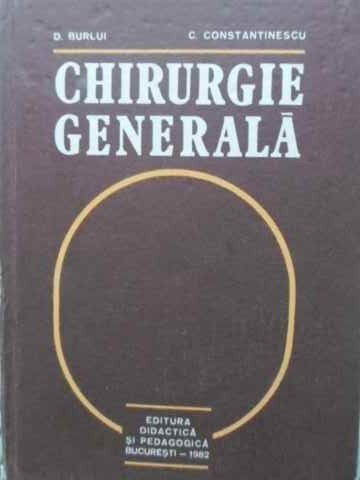CHIRURGIE GENERALA-D. BURLUI, C. CONSTANTINESCU-262855