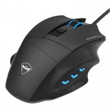 Mouse Gaming Wired USB Machenike M3, RGB, 3200DPI, Negru