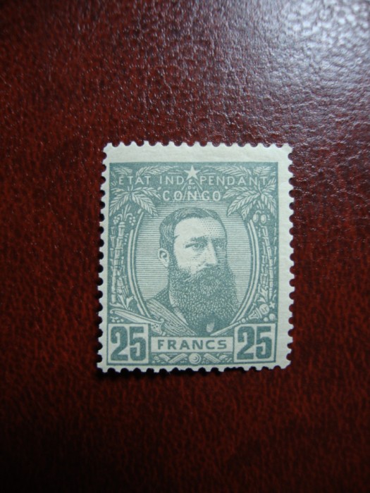 CONGO BELGIAN / STAT INDEPENDENT 25 FR. MH