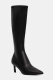 Steve Madden cizme Leisured culoarea negru, cu toc cui, 11003500