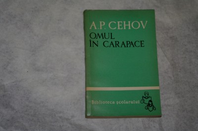 Omul in carapace - A. P. Cehov - 1962 foto