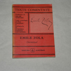 Emile Zola - Germinal - Texte comentate - 1977