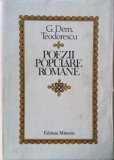 Poezii populare romane - G. Dem. Teodorescu