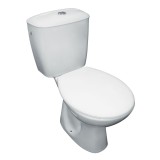 Vas wc cu rezervor + mecanism + capac, set Fayans Canto WQ8F72810001711, alb, evacuare verticala, montaj pe pardoseala