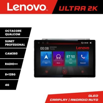 Navigatie Citroen C4 Quad Core N-088 ecran 13&amp;quot; 2K 8+128 Android Waze USB Navigatie 4G 360 Toslink Youtube Radio CarStore Technology foto