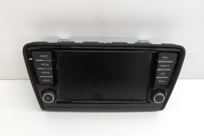 Ecran de navigație SKODA OCTAVIA III Combi 5E5 2013 OEM: 5E0919606 22475027 foto