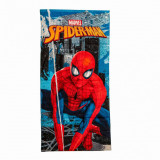 Prosop de baie sau plaja Spiderman, 70X 140CM, Carbotex