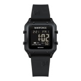 Ceas Dama Naviforce 6105 Negru - Afișaj Digital, Sport, Casual, Alarmă, Rezistent la Apă 5ATM