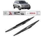 Cumpara ieftin Set 2 stergatoare TOYOTA COROLLA (E12) 2001-2007, Tip Clasic Standard, Bosch Twin