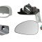 Oglinda exterioara Citroen C4 (La/Lc) 10.2004-12.2010 partea stanga View Max albastra convex carcasa prevopsita grunduita reglare electrica cu incalz