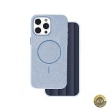 Husa MagSafe pentru Apple iPhone 16 Pro Max OEM Glitter Thin Mag Albastra